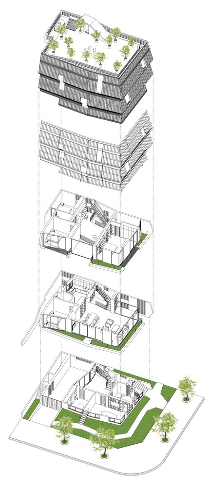 Ấn tượng với biệt thự chỉ dùng ngói để làm mặt tiền ảnh 9