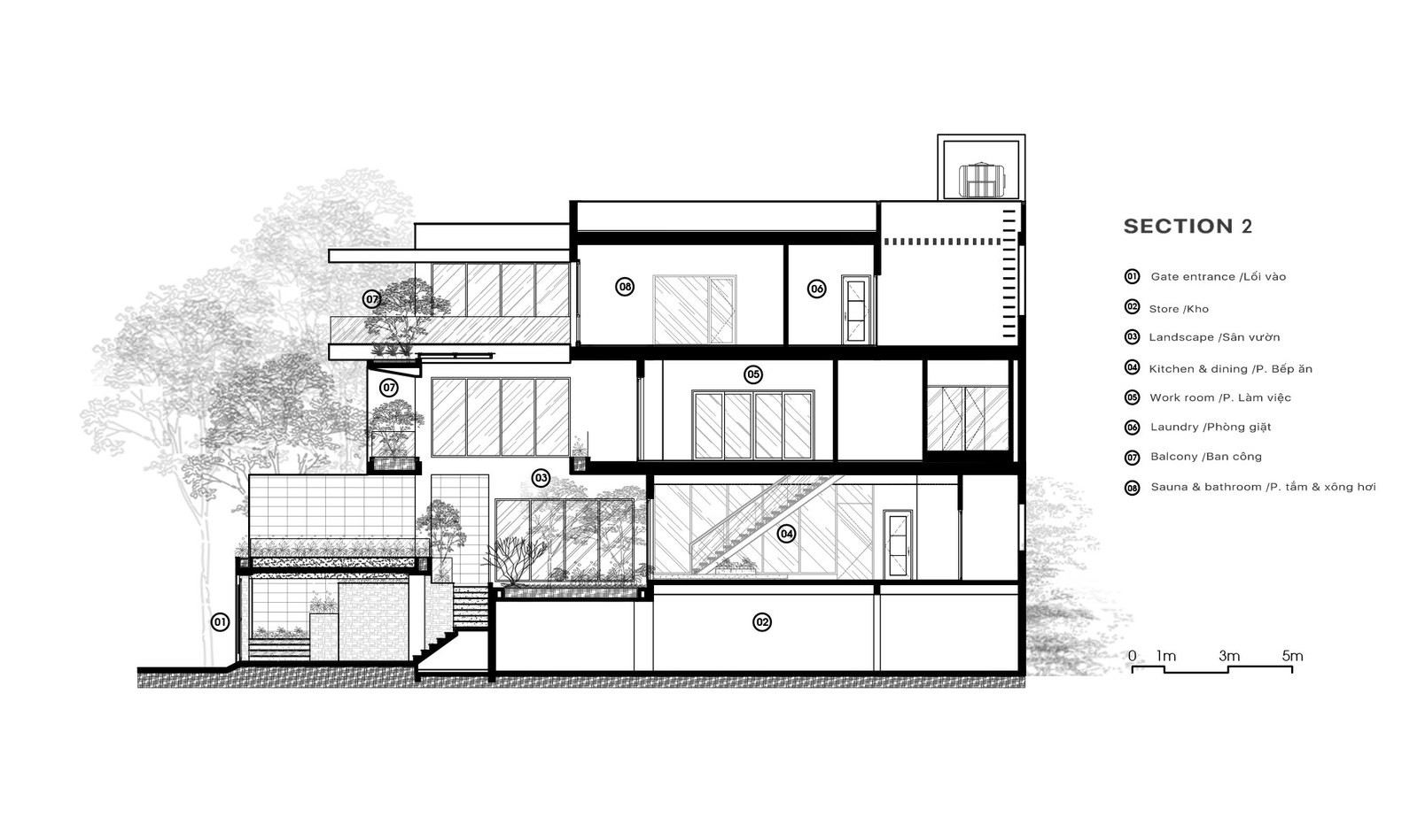 Mê mẩn căn nhà 'mặt trời mọc' nằm trên biển Đà Nẵng ảnh 4