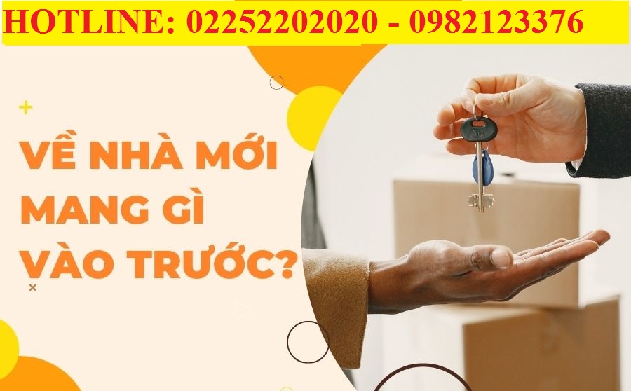 về nhà mới mang gì vào trước