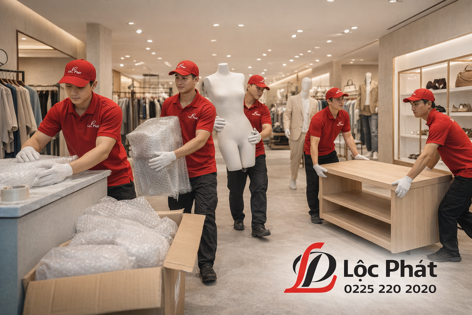 Chuyển cửa hàng Hải Phòng