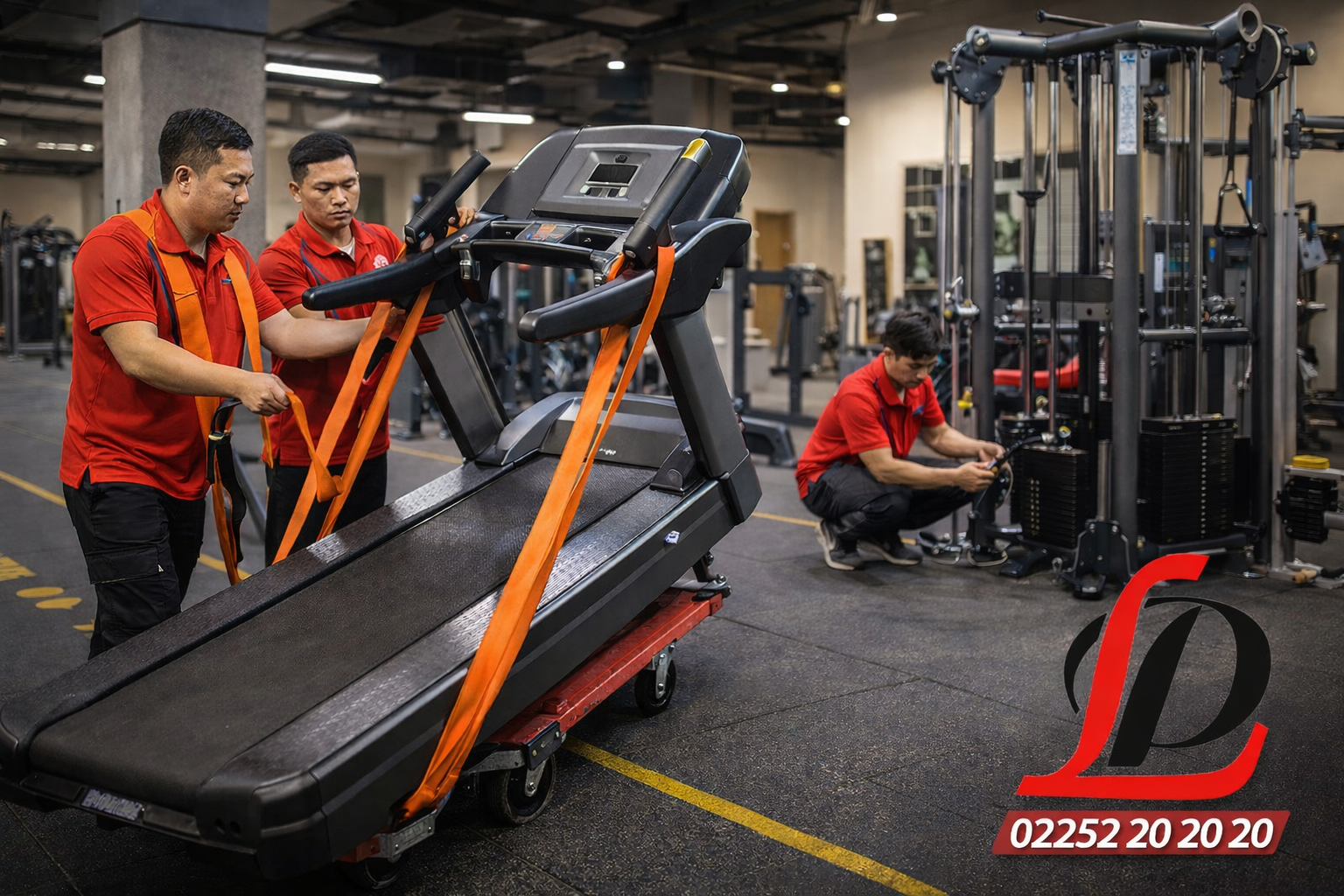 Dịch vụ vận chuyển phòng gym Hải Phòng