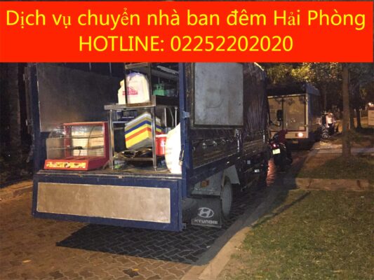 Dịch vụ chuyển nhà ban đêm tại Hải Phòng