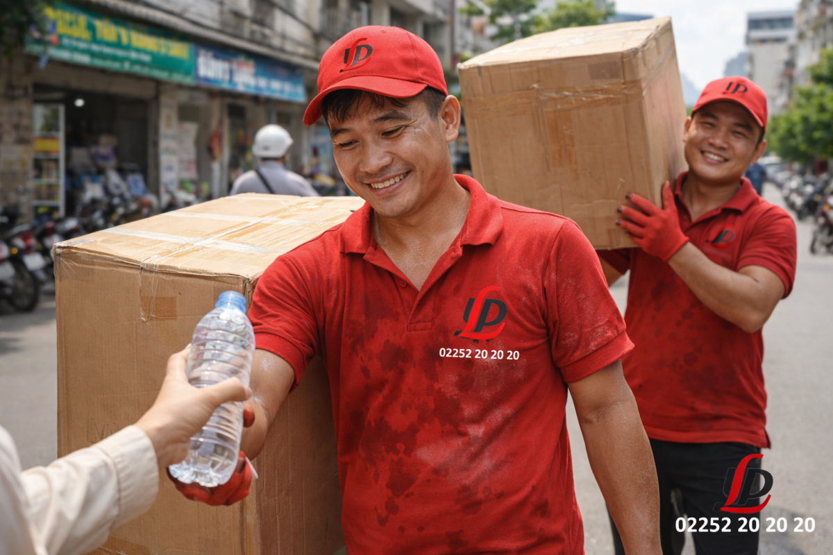 Có nên boa (tip) cho nhân viên chuyển nhà không?