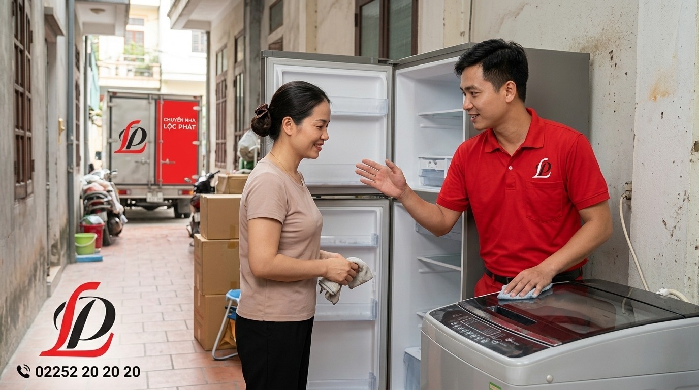 Cách vệ sinh tủ lạnh, máy giặt trước khi lắp đặt tại nhà mới