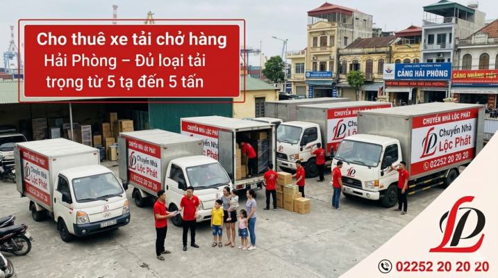 Thuê xe tải Hải Phòng