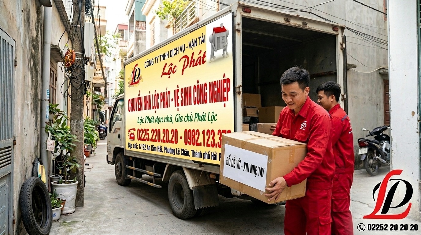 Dịch vụ chuyển nhà uy tín tại Hải Phòng