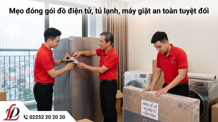 Mẹo đóng gói đồ trước khi chuyển nhà