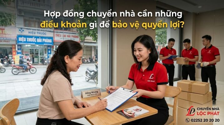 Chính sách dịch vụ của chuyển nhà Lộc Phát