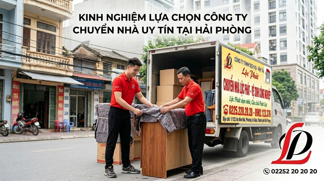 KINH NGHIỆM LỰA CHỌN CÔNG TY CHUYỂN NHÀ UY TÍN TẠI HẢI PHÒNG