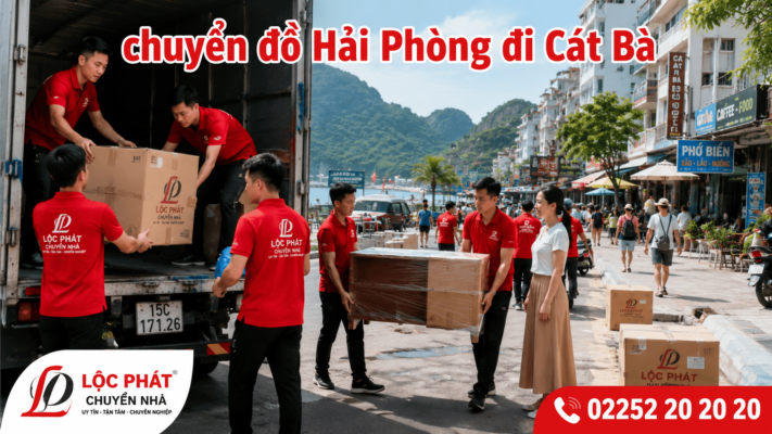 Chuyển đồ hải phòng đi cát bà