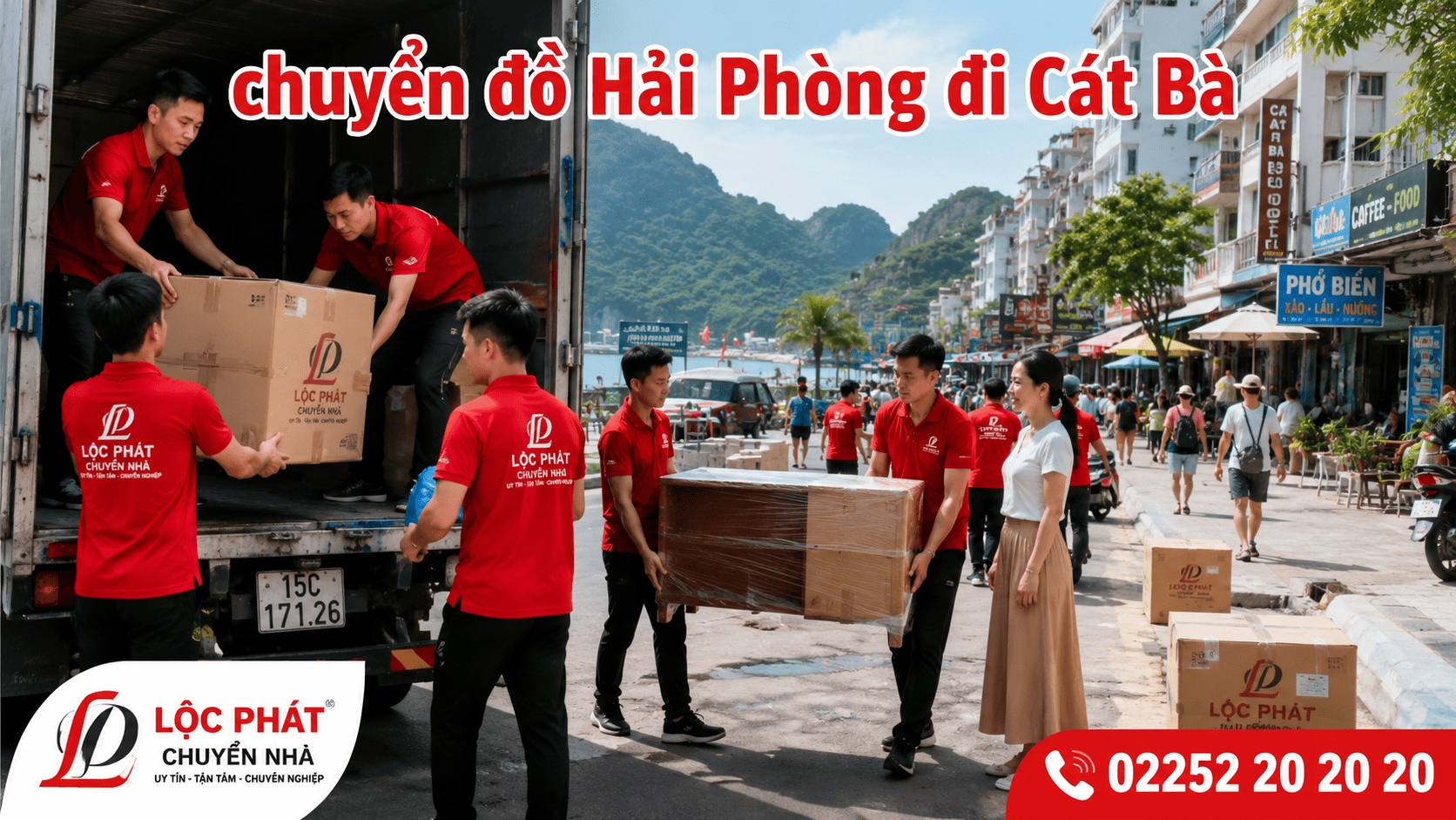 Chuyển đồ hải phòng đi cát bà