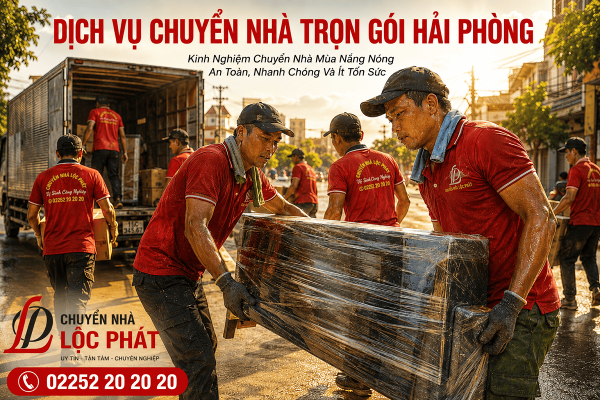 kinh nghiệm chuyển nhà mùa nắng nóng