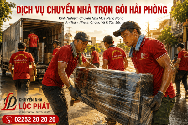 kinh nghiệm chuyển nhà mùa nắng nóng