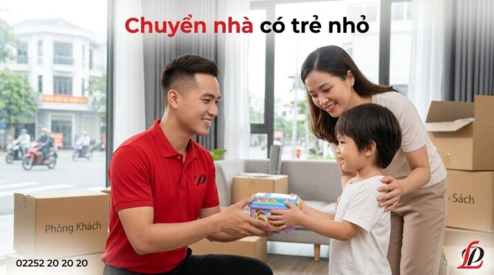 chuyển nhà có trẻ nhỏ