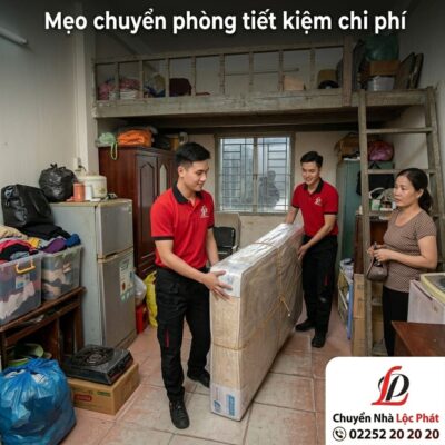 mẹo chuyển phòng tiết kiệm chi phí