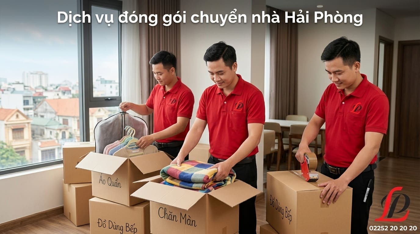 dịch vụ đóng gói chuyển nhà Hải Phòng