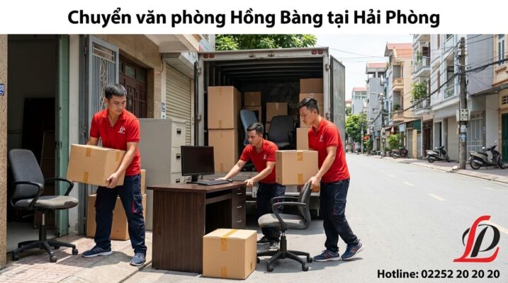 chuyển văn phòng Hồng Bàng tại Hải Phòng
