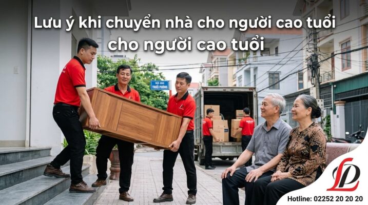 lưu ý khi chuyển nhà cho người cao tuổi