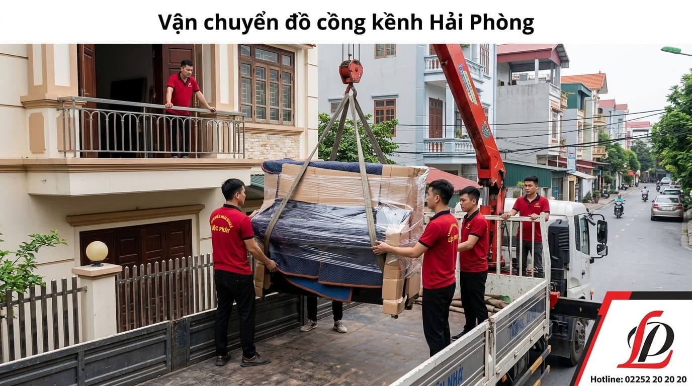 vận chuyển đồ cồng kềnh Hải Phòng
