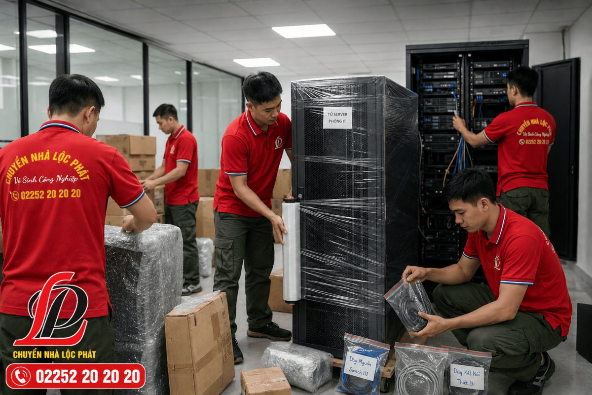 dịch vụ chuyển văn phòng cho công ty IT tại Hải Phòng