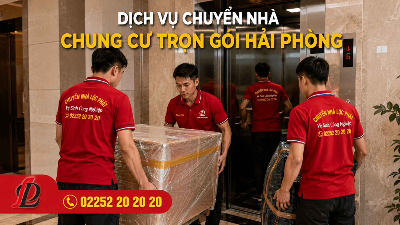 Dịch vụ chuyển nhà chung cư trọn gói Hải Phòng
