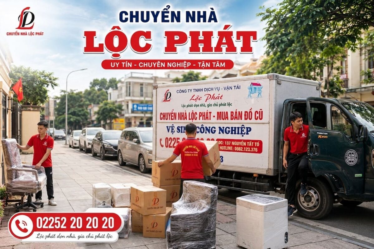 dịch vụ chuyển nhà chuyên nghiệp tại Hải Phòng