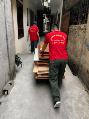 Dịch vụ chuyển nhà trong ngõ tại Hải Phòng