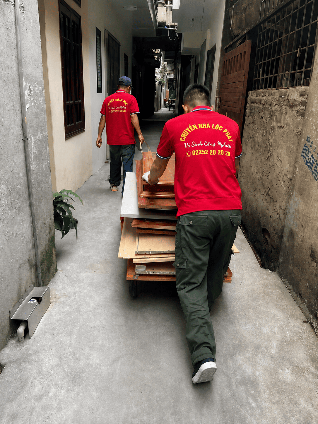 Dịch vụ chuyển nhà trong ngõ tại Hải Phòng