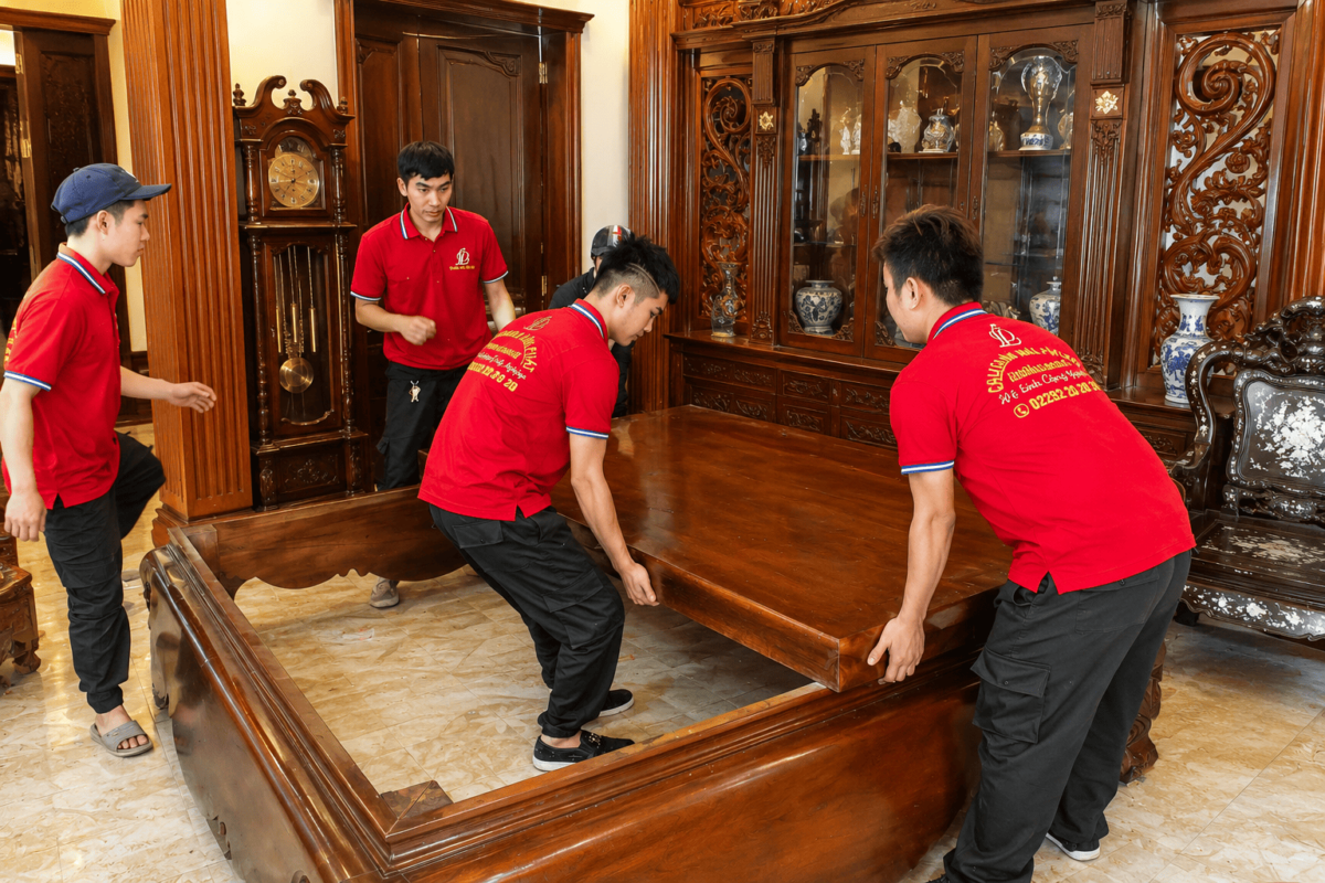 chuyển biệt thự Hải Phòng